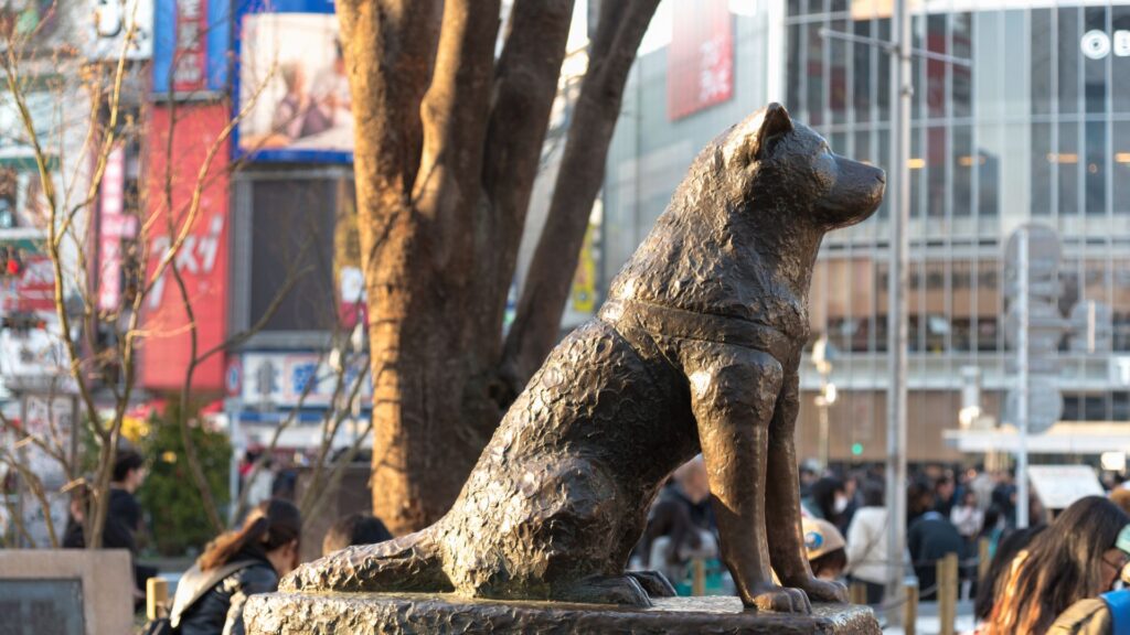 渋谷の忠犬ハチ公