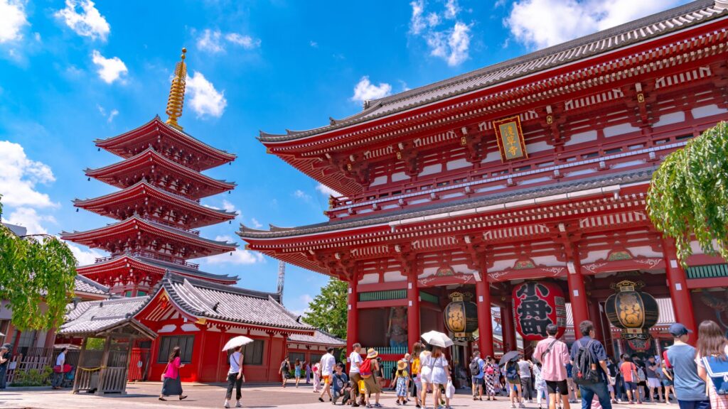 浅草の浅草寺