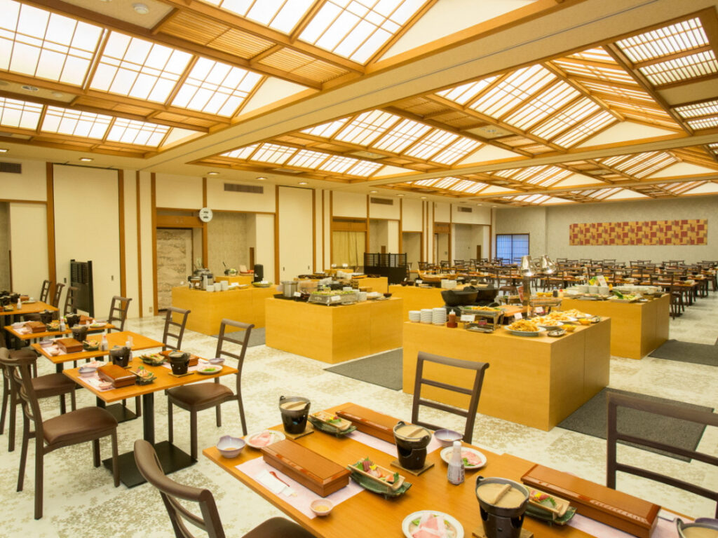 鏡が池 碧山亭 食事会場