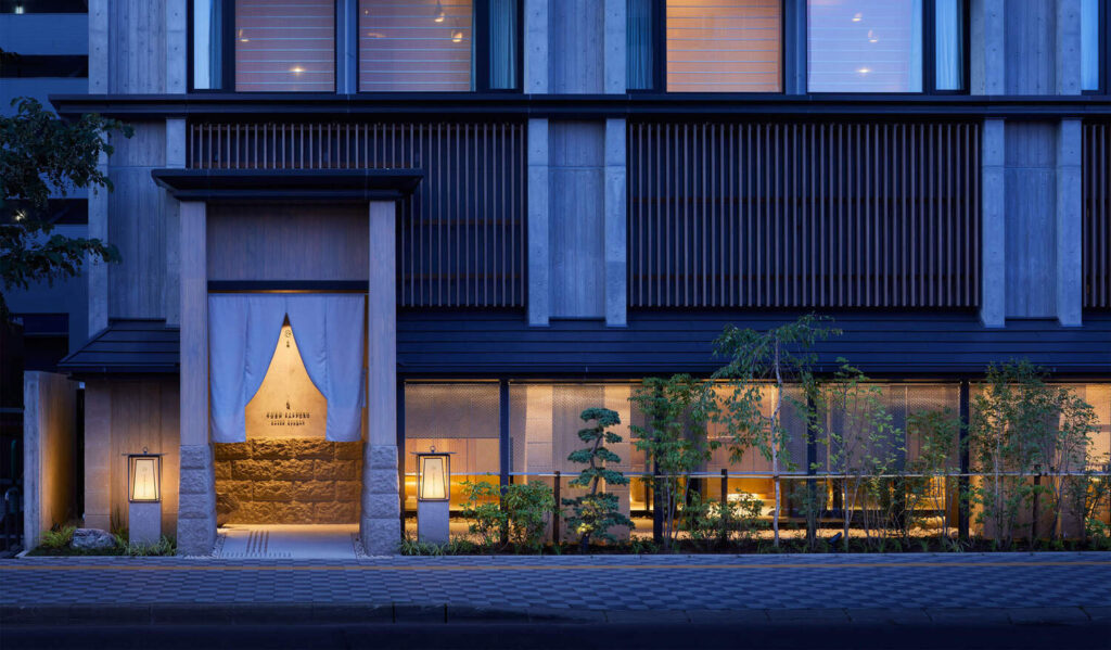 ONSEN RYOKAN 由縁 札幌の外観